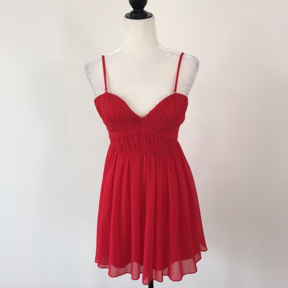 Minuet Red Dress - Picture 2 of 7